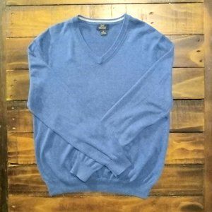 Brooks Brothers Royal Blue Men's Light Pullover Sweater Size Medium